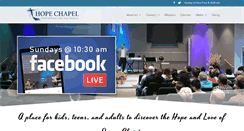 Desktop Screenshot of hopechapelsterling.org